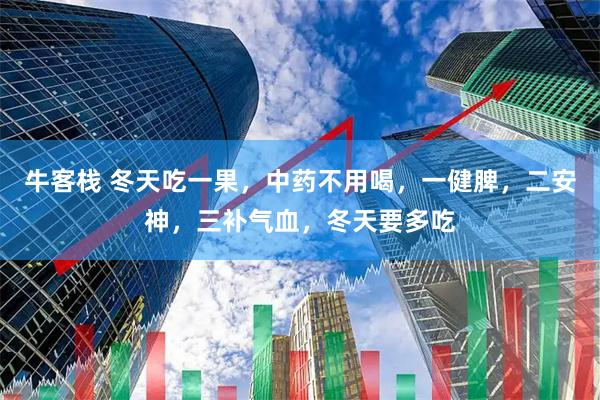 牛客栈 冬天吃一果，中药不用喝，一健脾，二安神，三补气血，冬天要多吃